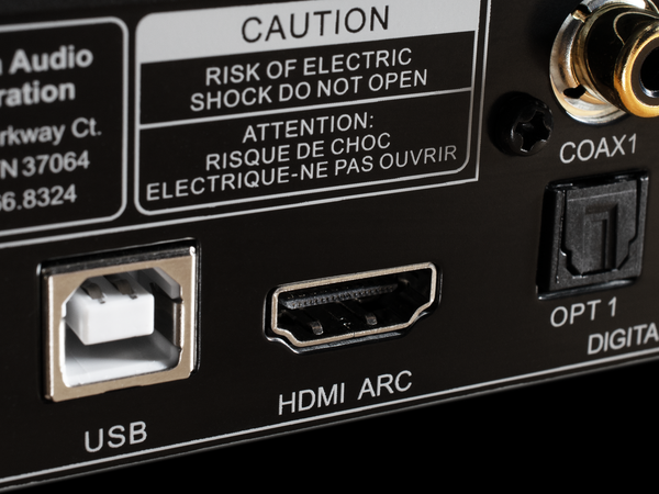 Plug In Anything: USB Hi-Res, HDMI-ARC, and Headphone Listening