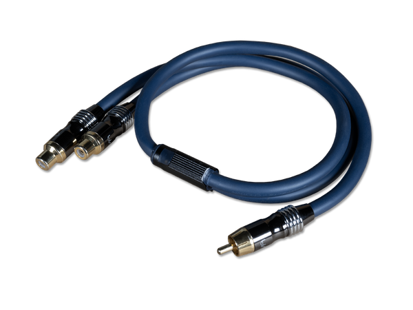 photo of blue Emotiva Audio YRCA Male Cable