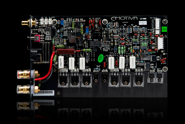 Photo of the XPA Gen3 Module's PCB and input and output circuitry