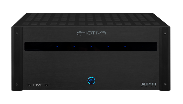 Photo of the front of the XPA Gen3 5 Channel Amplifier